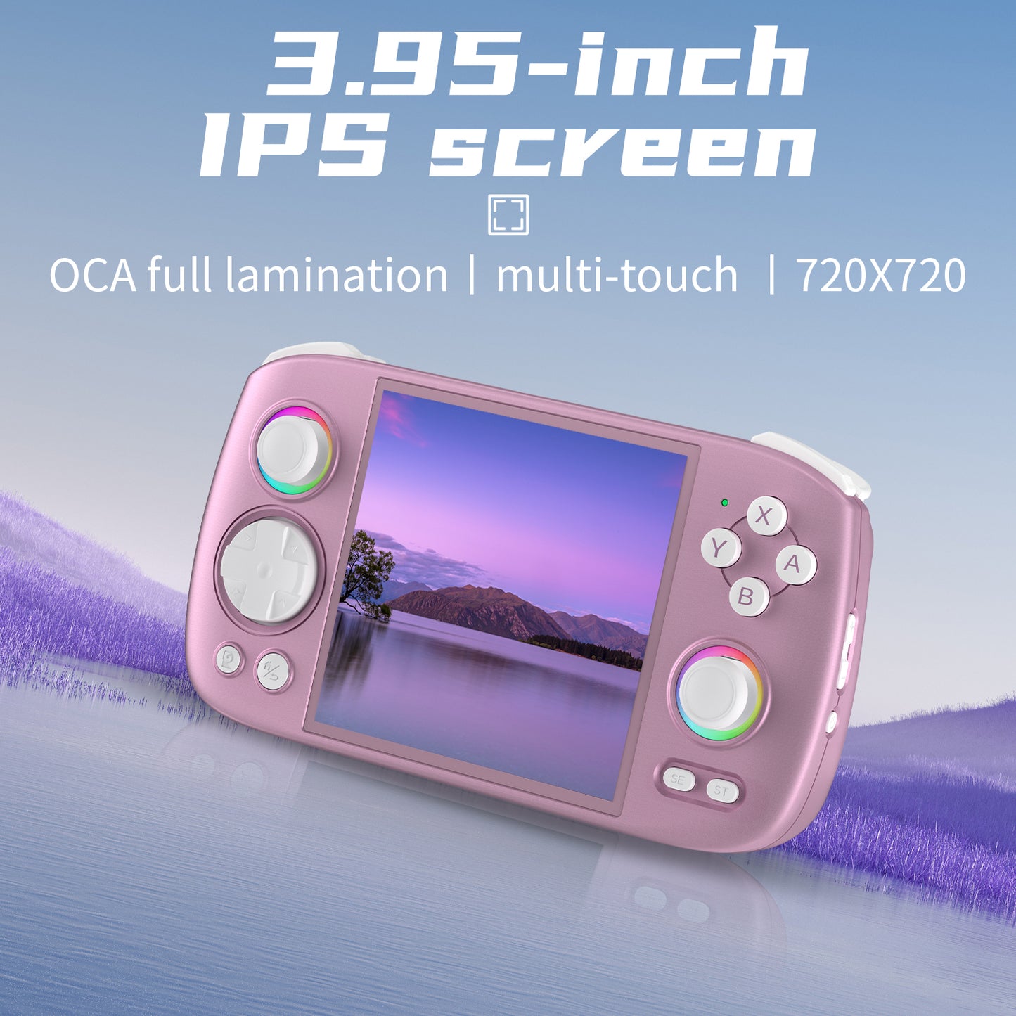 Anbernic RG Cube Handheld Game Console 【30 Emulators & Over 42K Games Pre-installed】
