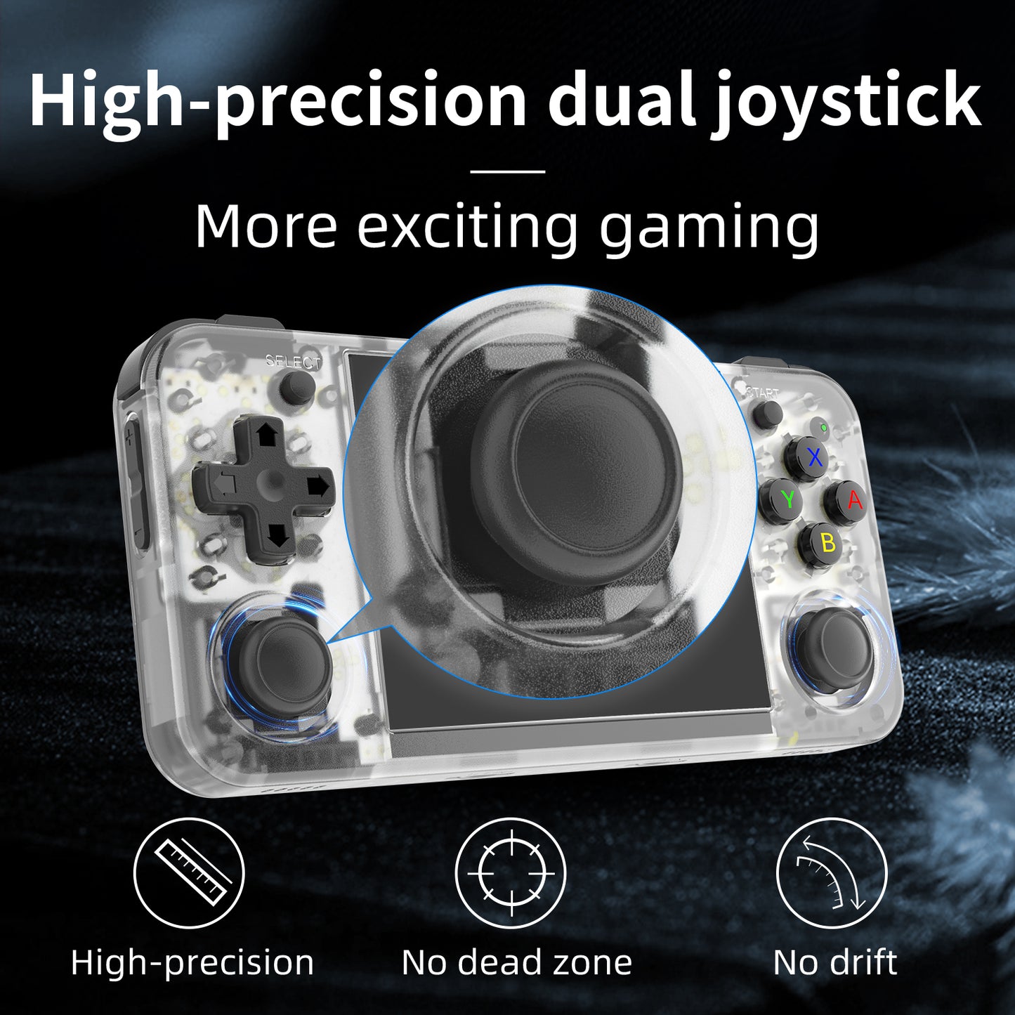 Anbernic RG35XX H Handheld Game Console 【35 Emulators & Over 18K Games Pre-installed】