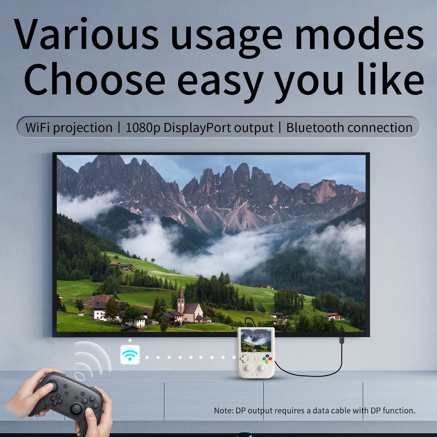 Anbernic RG406V Handheld Game Console 【30 Emulators & Over 42K Games Pre-installed】