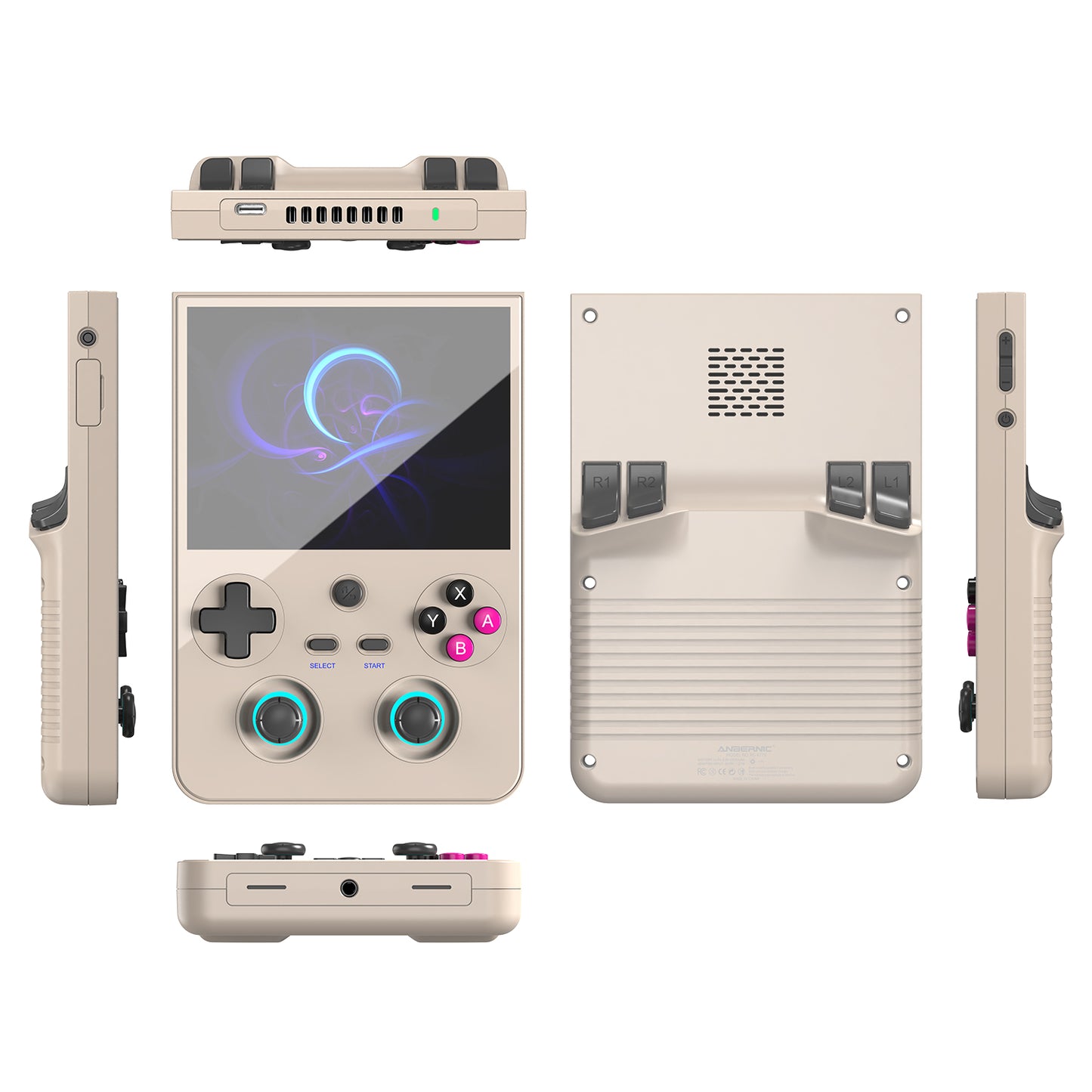Anbernic RG477V Handheld-Konsole, spielbereit