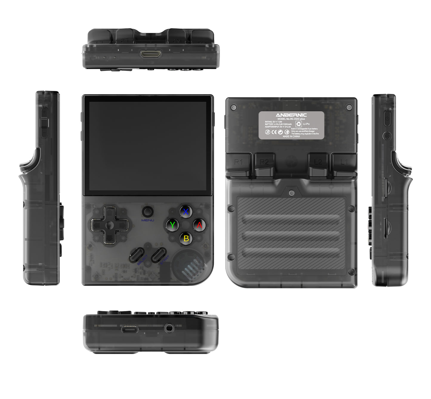Anbernic RG35XX Plus Handheld Game Console 【35 Emulators & Over 18K Games Pre-installed】