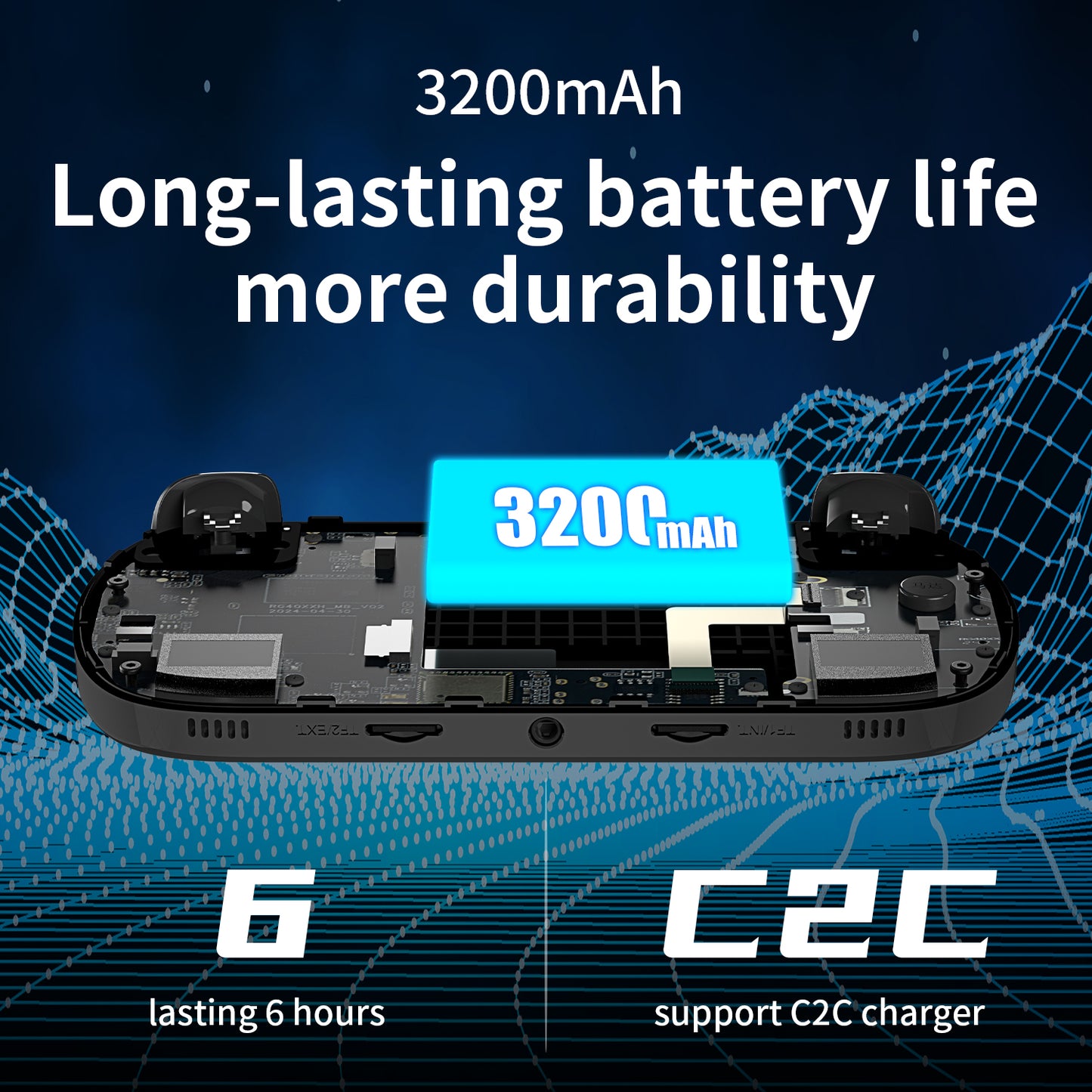 Anbernic RG40XX H Handheld Game Console 【35 Emulators & Over 20K Games Pre-installed】
