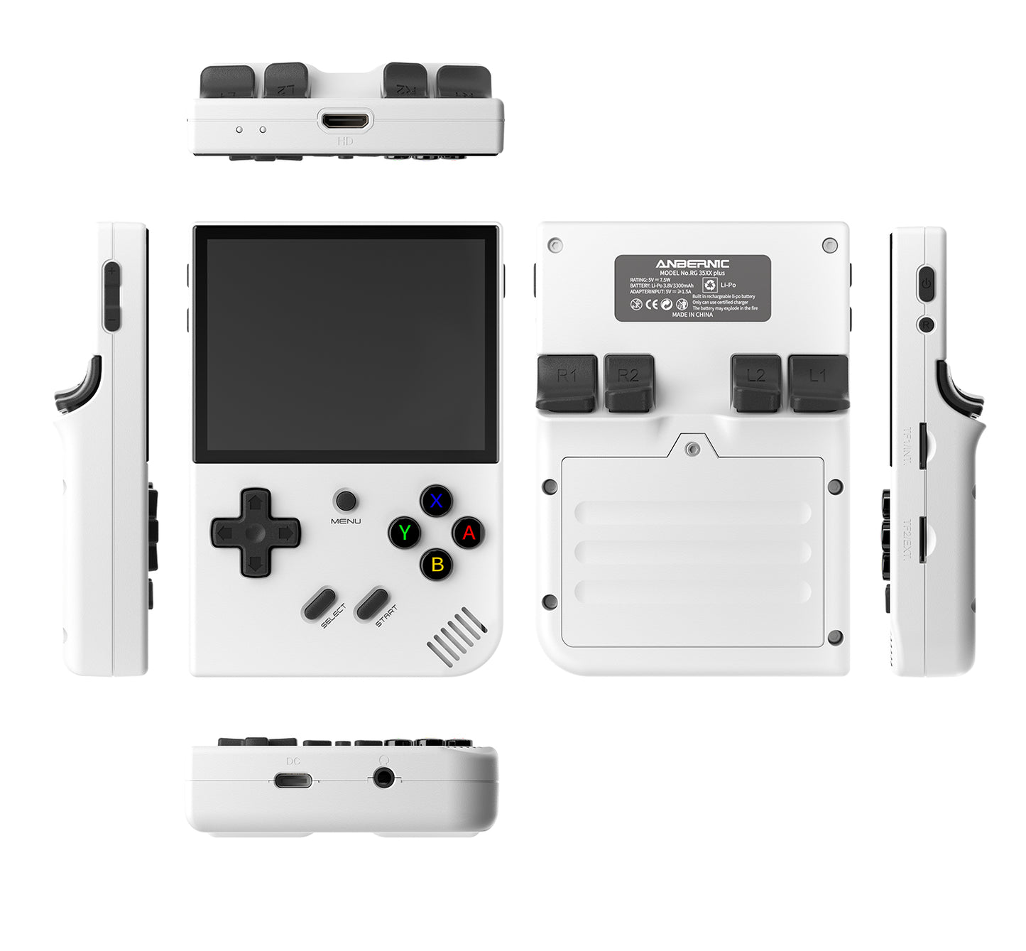 Anbernic RG35XX Plus Handheld Game Console 【35 Emulators & Over 18K Games Pre-installed】