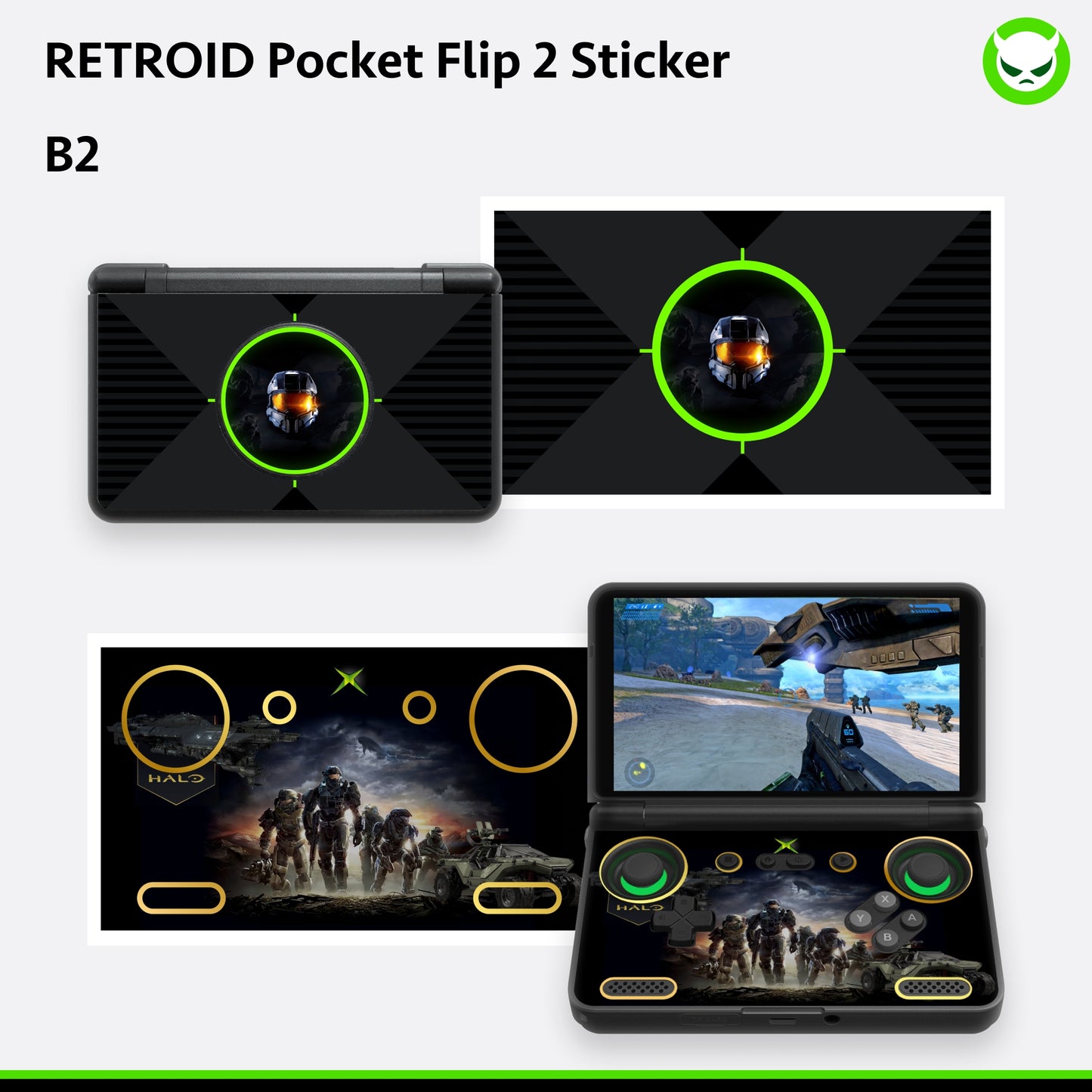 Retroid Pocket Flip 2 Customized Skin