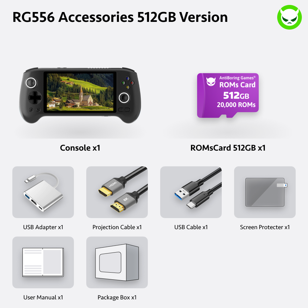 Anbernic RG556 Handheld Game Console