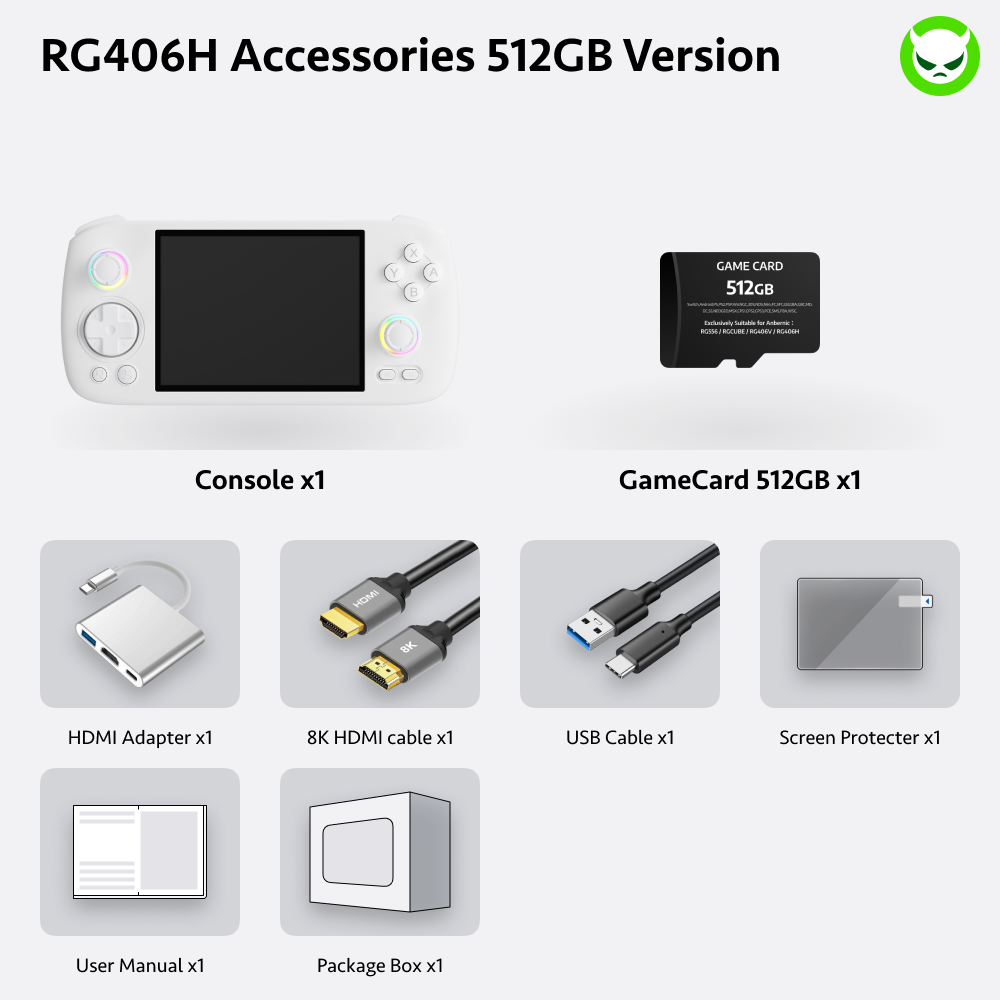 Anbernic RG406 H Handheld Game Console