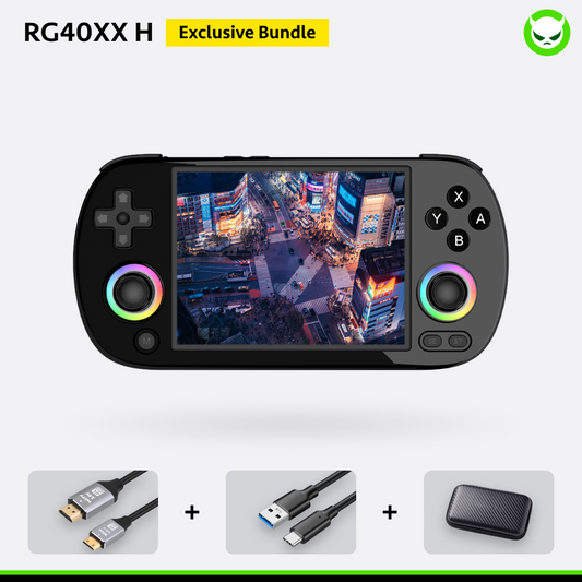 Anbernic RG40XX H Handheld Game Console 【35 Emulators & Over 20K Games Pre-installed】