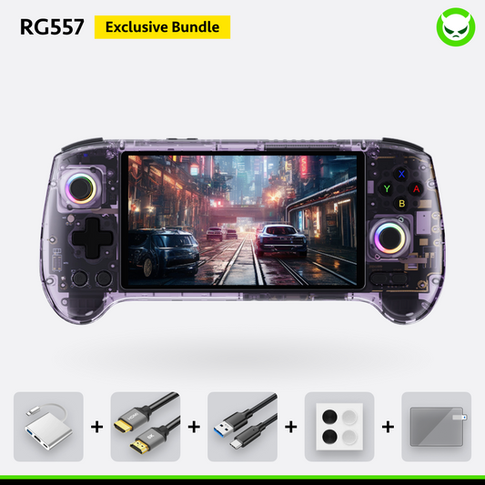 Anbernic RG557 Handheld Game Console 【33 Emulators & Over 40K Games Pre-installed】