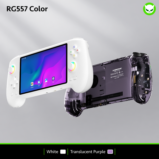 Anbernic RG557 Handheld Game Console 【33 Emulators & Over 40K Games Pre-installed】