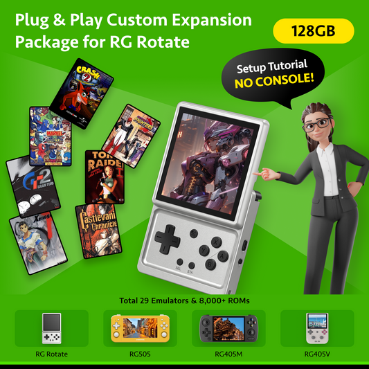 128GB Plug & Play Custom Expansion Package for RG Rotate