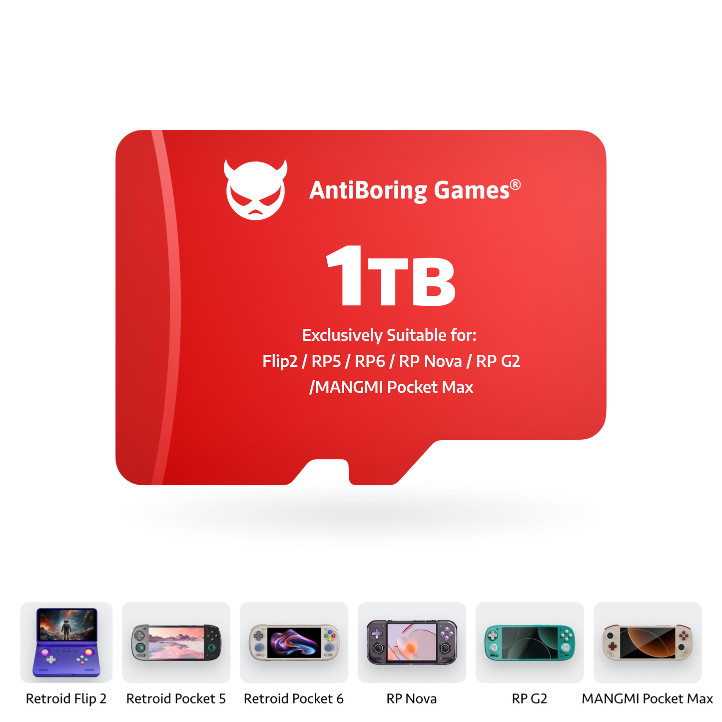 Paquete de Expansión Personalizado Plug & Play (Sistema Preconfigurado) para Retroid Pocket Flip 2 & RP5 & MANGMI Pocket Max (Sin Consola)