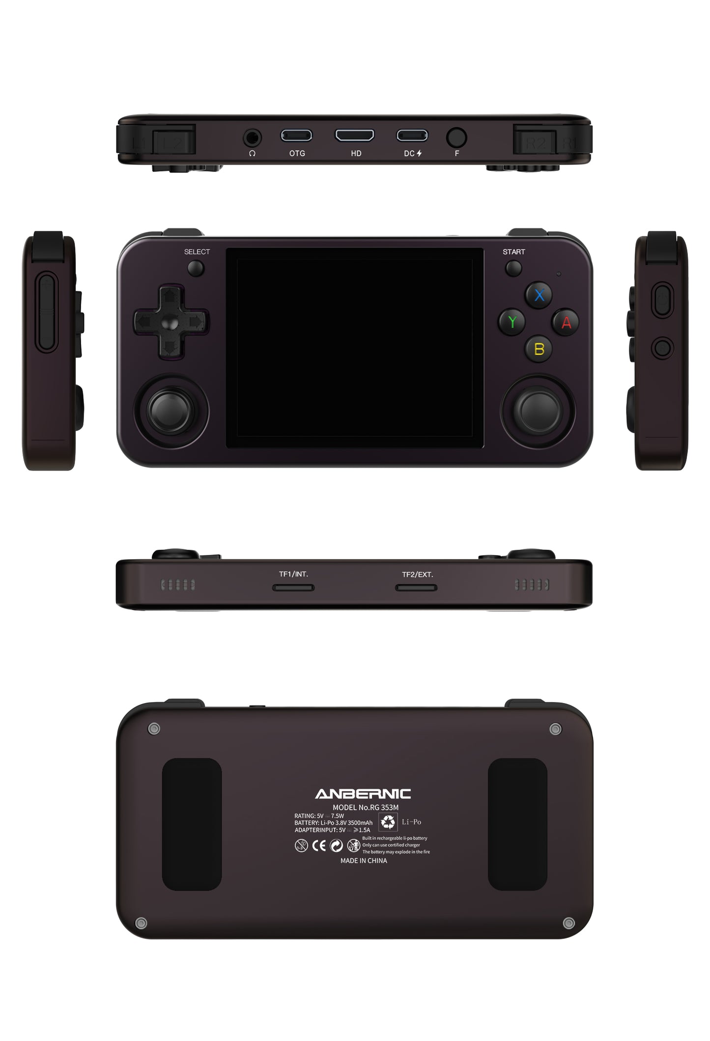 Anbernic RG353M Handheld Game Console 【28 Emulators & Over 34K Games Pre-installed】