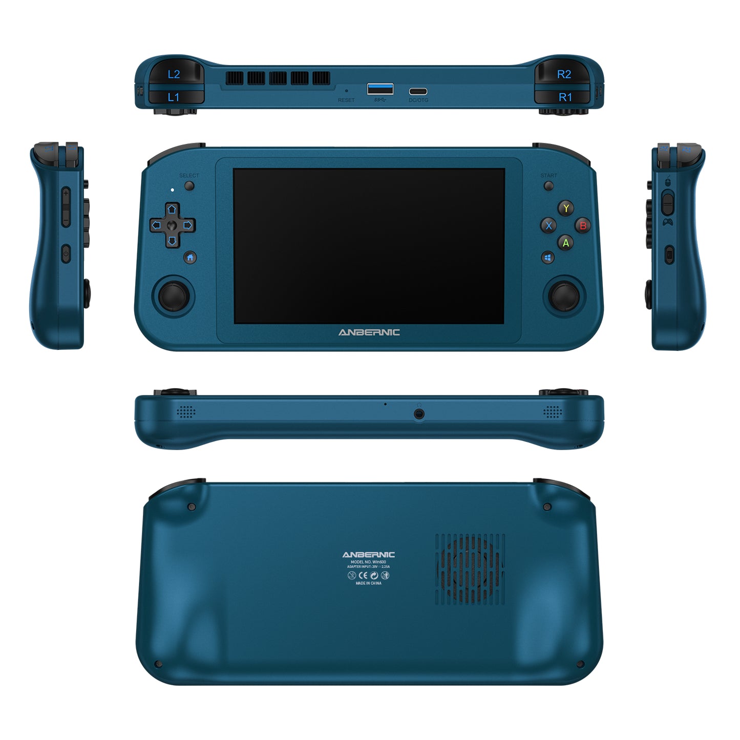 Anbernic  Win600 Handheld Game Console 【30 Emulators & Over 35K Games Pre-installed】