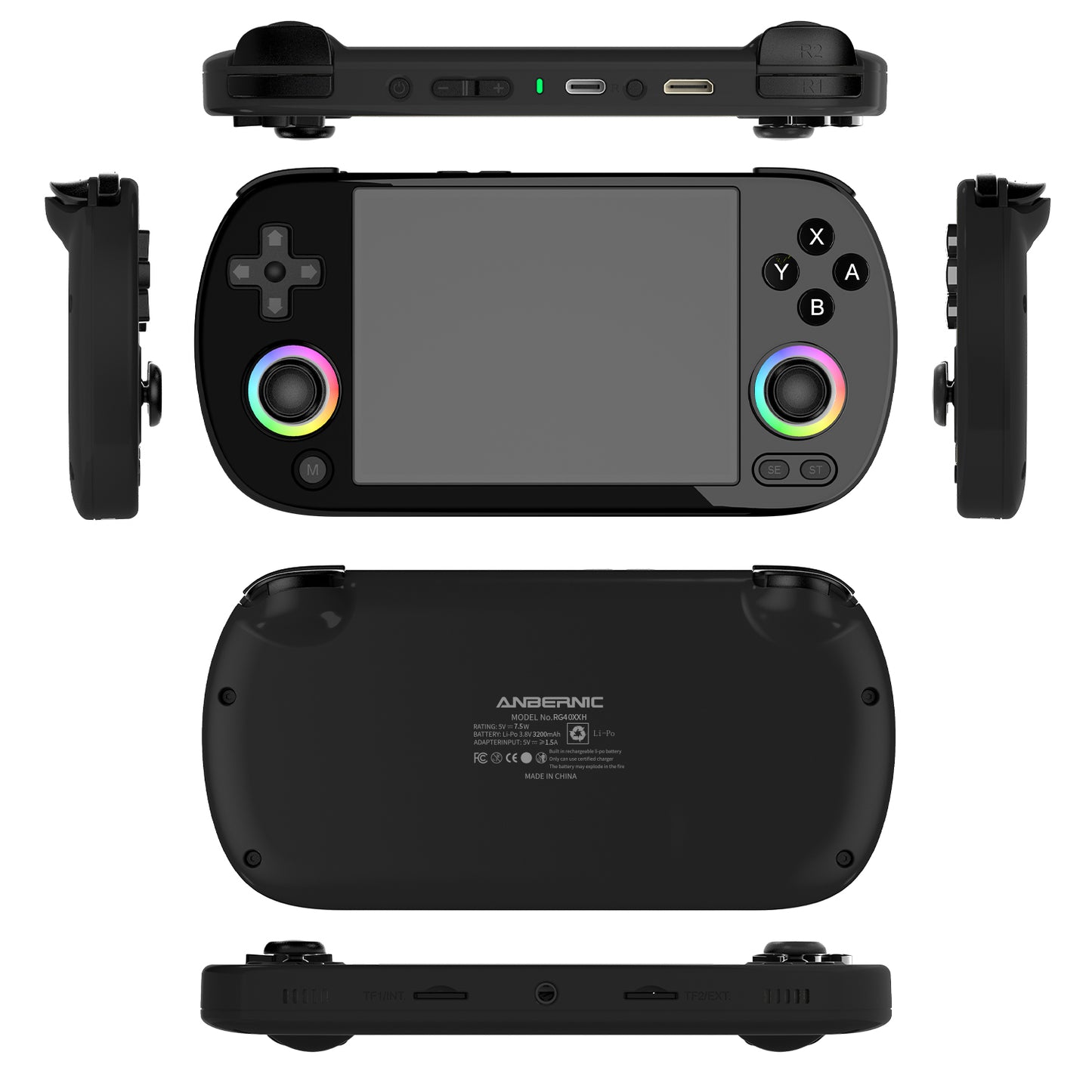 Anbernic RG40XX H Handheld Game Console 【35 Emulators & Over 20K Games Pre-installed】