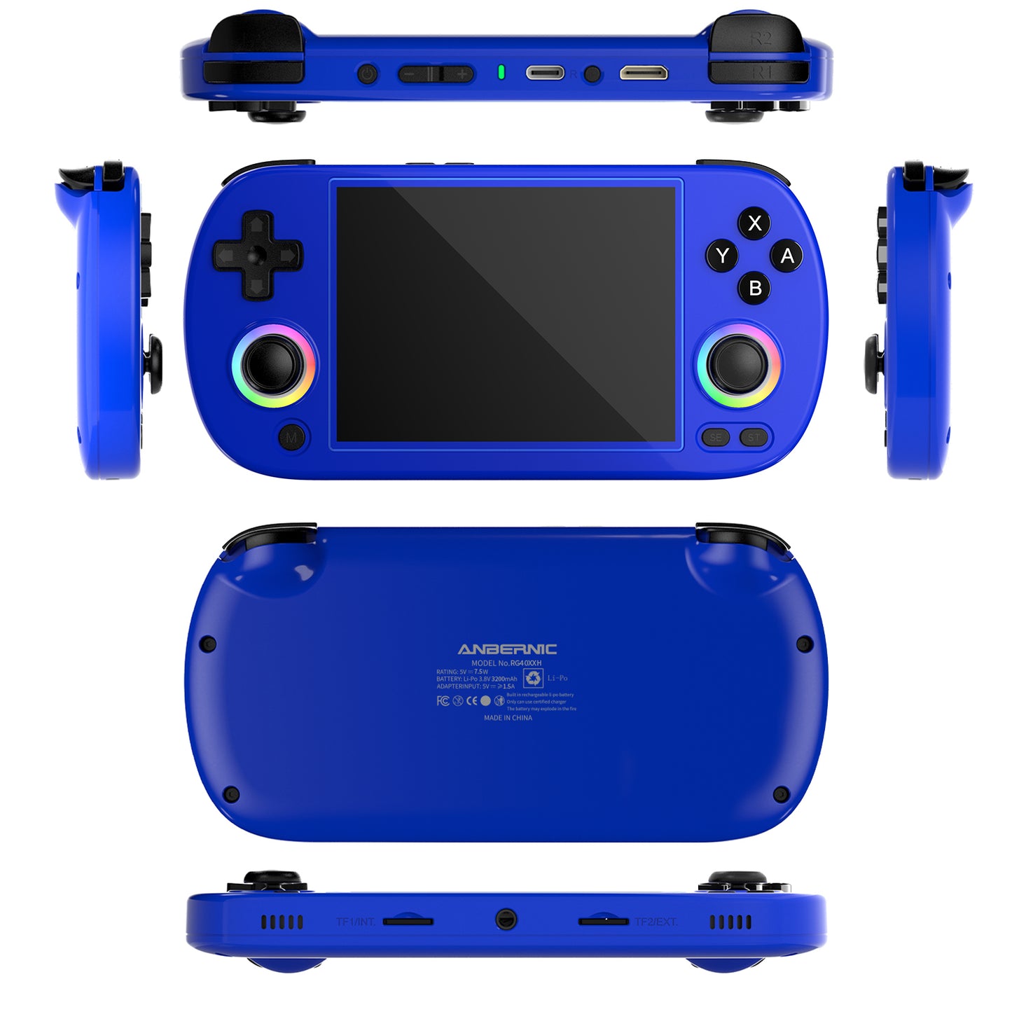 Anbernic RG40XX H Handheld Game Console 【35 Emulators & Over 20K Games Pre-installed】