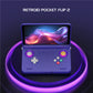 Retroid Pocket Flip 2 Handheld【Pre-configured】Retro Game Console SD865 (34 Emulators / 25K+ Games Pre-installed)