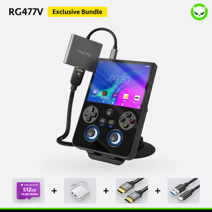 Anbernic RG477V Handheld-Konsole, spielbereit