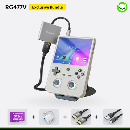 Anbernic RG477V Handheld-Konsole, spielbereit