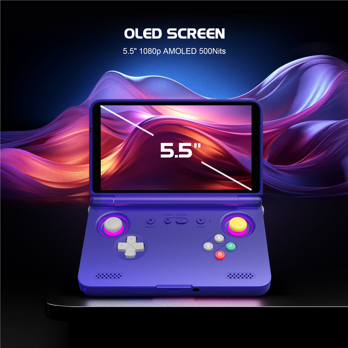 Retroid Pocket Flip 2 Handheld【Pre-configured】Retro Game Console SD865 (34 Emulators / 25K+ Games Pre-installed)