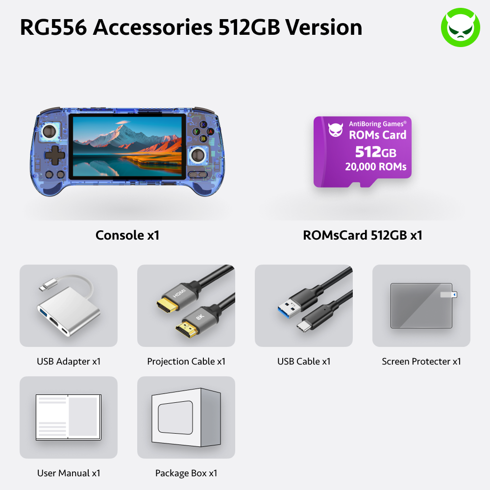 Anbernic RG556 Handheld Game Console