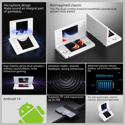 Anbernic RG DS 【Dual Screen】Handheld Console