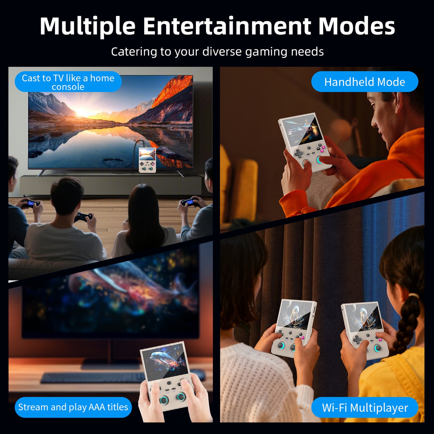 Anbernic RG477V Handheld Console Ready to Play