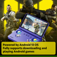 Retroid Pocket Flip 2 Handheld【Pre-configured】Retro Game Console SD865 (34 Emulators / 25K+ Games Pre-installed)