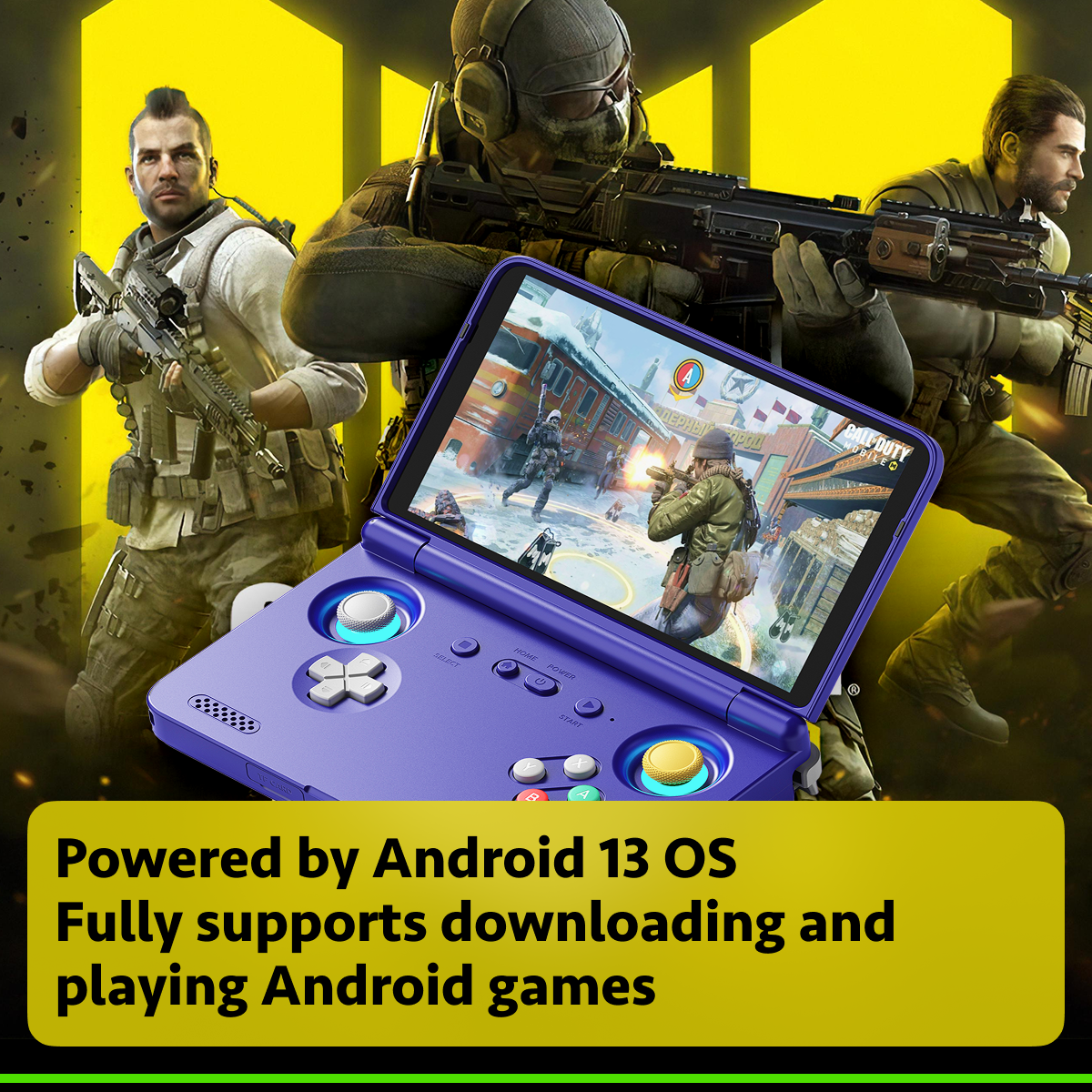 Retroid Pocket Flip 2 Handheld【Pre-configured】Retro Game Console SD865 (34 Emulators / 25K+ Games Pre-installed)