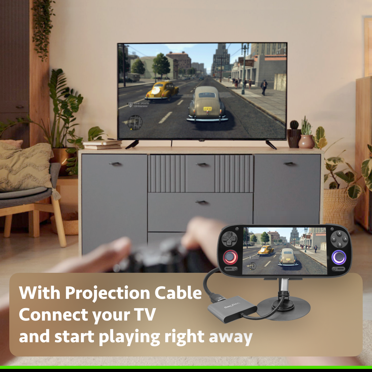 Retroid Pockect 5 Handheld【Pre-configured】Retro Game Console SD865 (34 Emulators / 25K+ Games Pre-installed)