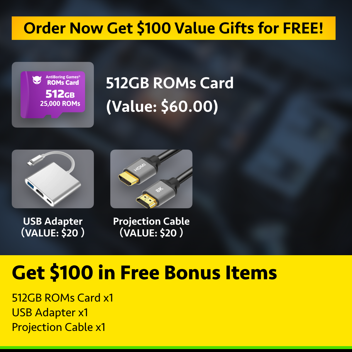 Retroid Pockect 5 Handheld【Pre-configured】Retro Game Console SD865 (34 Emulators / 25K+ Games Pre-installed)