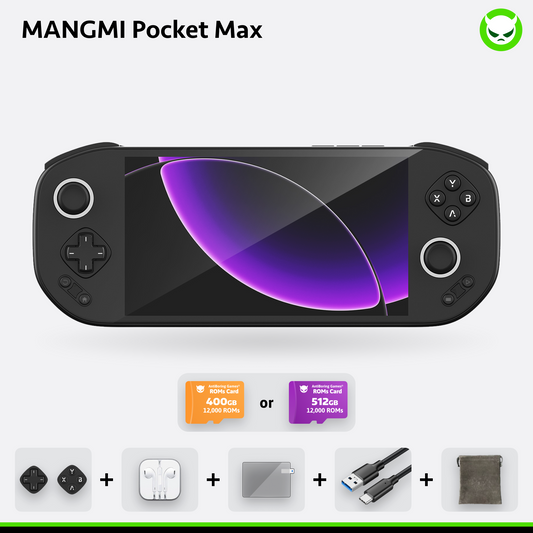 MANGMI Pocket Max【Pre-configured】Retro Game Console SD865