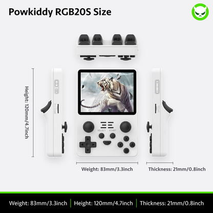 Powkiddy RGB20S Handheld Game Console
