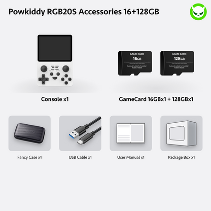 Consola de videojuegos portátil Powkiddy RGB20S