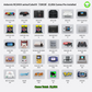 Anbernic RGCube XX Handheld Game Console 【35 Emulators & Over 20K Games Pre-installed】