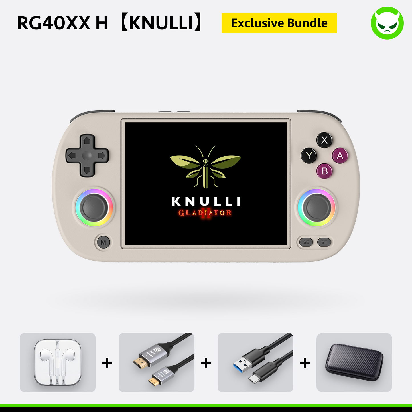 Anbernic RG40XXH【2026 New KNULLI System Upgrade】