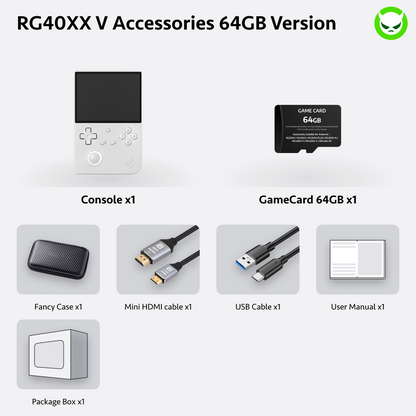 Anbernic RG40XX V Handheld Game Console 【35 Emulators & Over 20K Games Pre-installed】