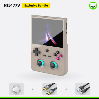 Anbernic RG477V Handheld-Konsole, spielbereit