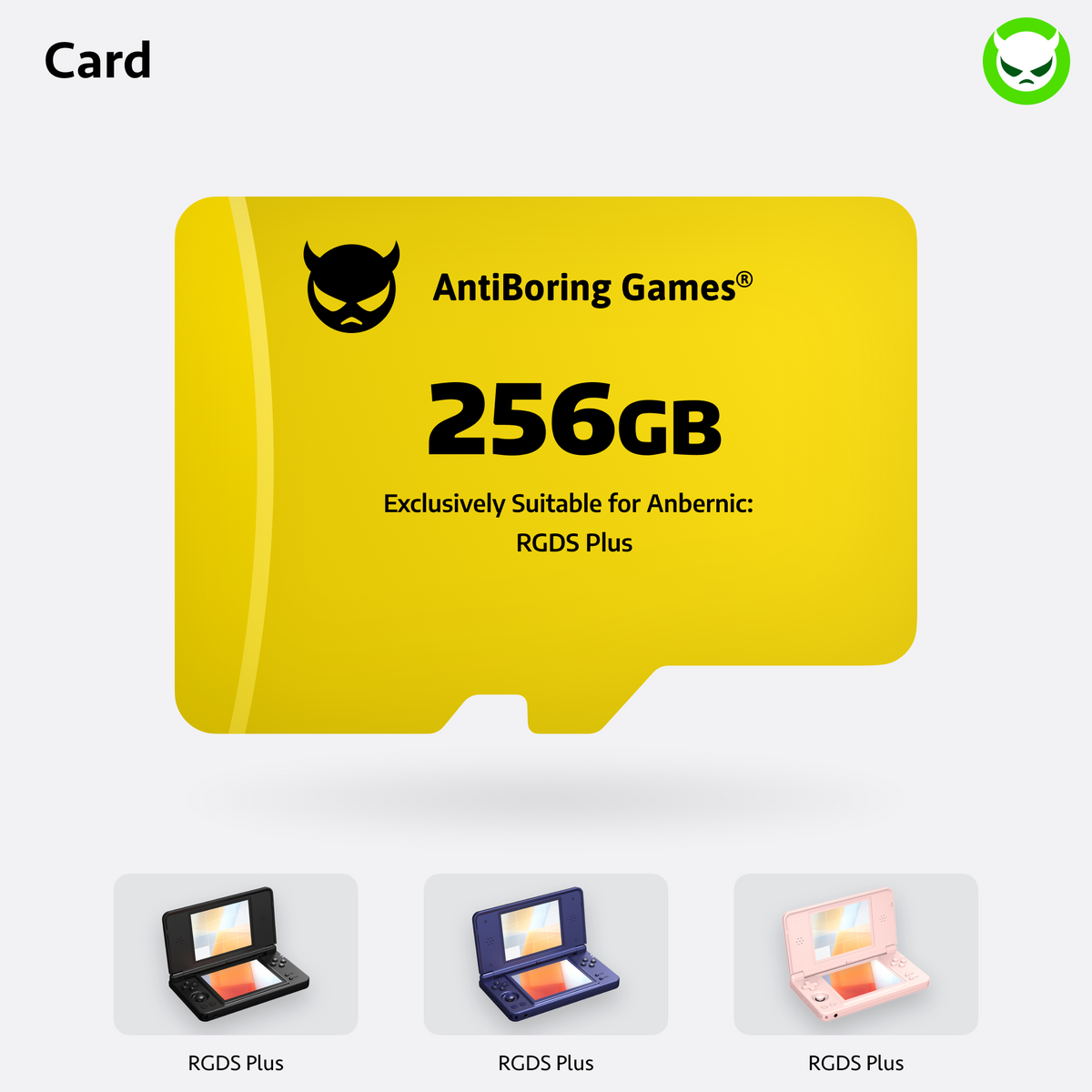 Card for Anbernic RGDS Plus