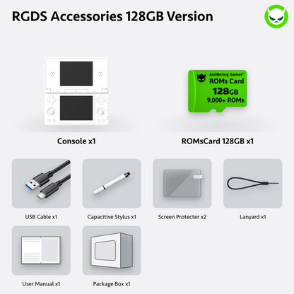 Anbernic RG DS 【Dual Screen】Handheld Game Console