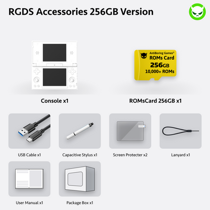 Anbernic RG DS 【Dual Screen】Handheld Console