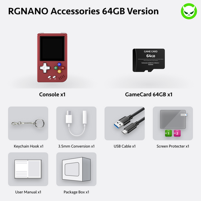 Consola de videojuegos portátil Anbernic RG Nano
