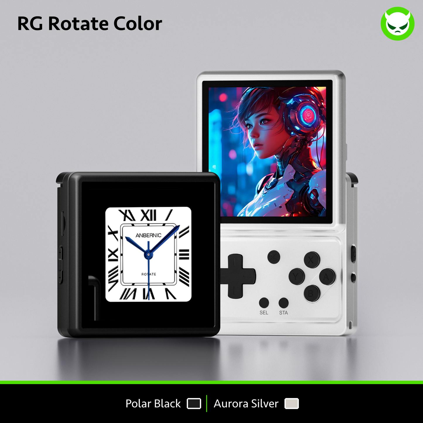 Anbernic RG Rotate【Ready to Play】