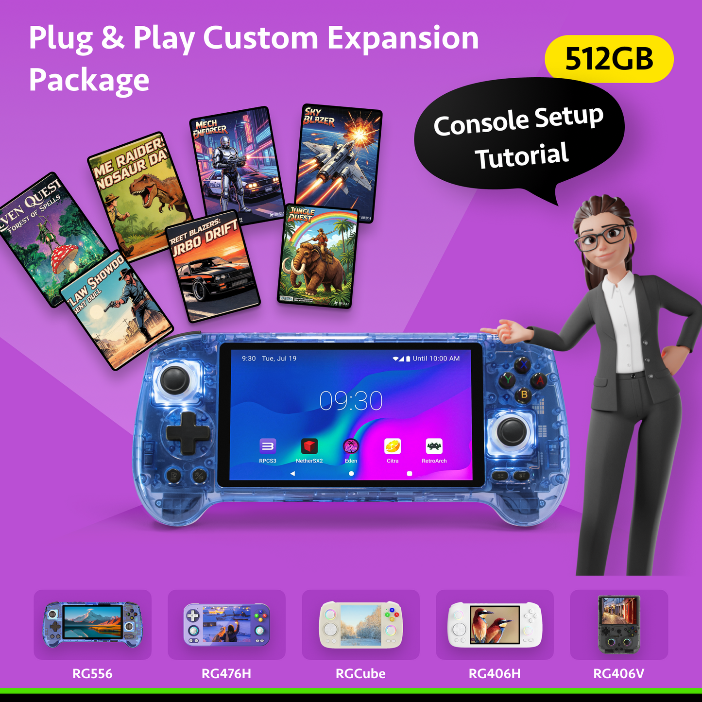 512GB Plug & Play Custom Expansion Package