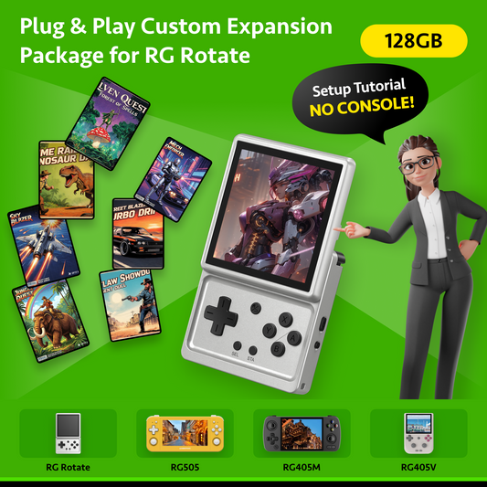 128GB Plug & Play Custom Expansion Package for RG Rotate