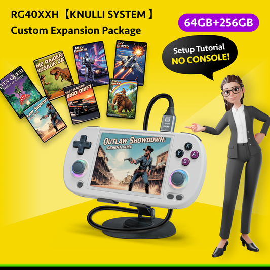 Paquete de Expansión Personalizado Plug & Play RG40XXH【KNULLI SYSTEM】【Sin Consola】