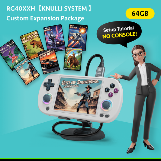 Paquete de Expansión Personalizado Plug & Play RG40XXH【KNULLI SYSTEM】【Sin Consola】