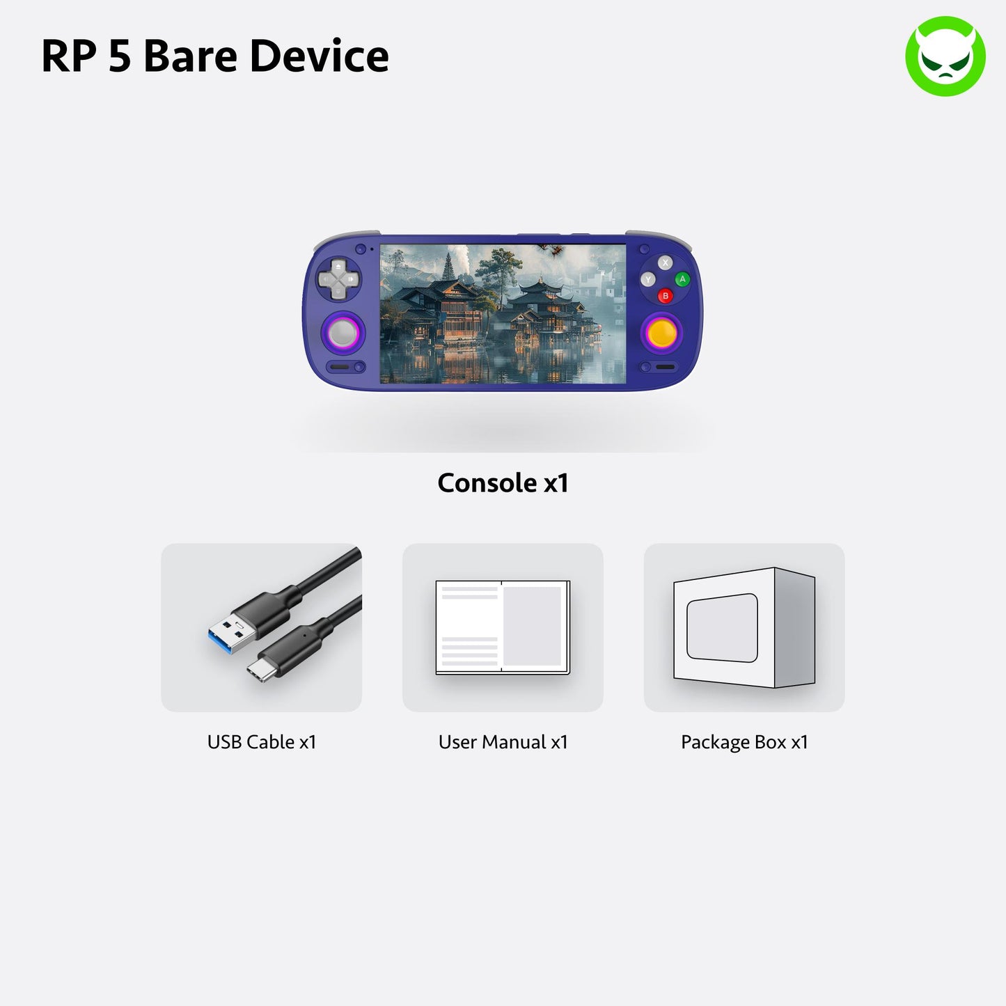 Retroid Pockect 5 Handheld【Pre-configured】Retro Game Console SD865