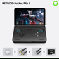 Retroid Pocket Flip 2 Handheld【Pre-configured】Retro Game Console SD865 (34 Emulators / 25K+ Games Pre-installed)