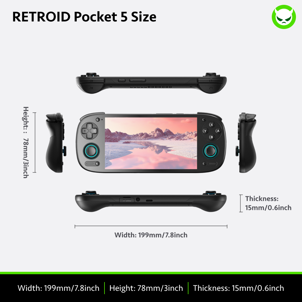 Retroid Pocket 5 (512GB) Livestream Demo Unit (Pre-Owned) (No Screen Protector)