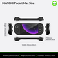 MANGMI Pocket Max【Vorkonfiguriert】Retro-Spielkonsole SD865
